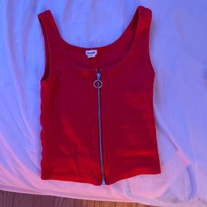 Red Garage tank top, selling for 10$!